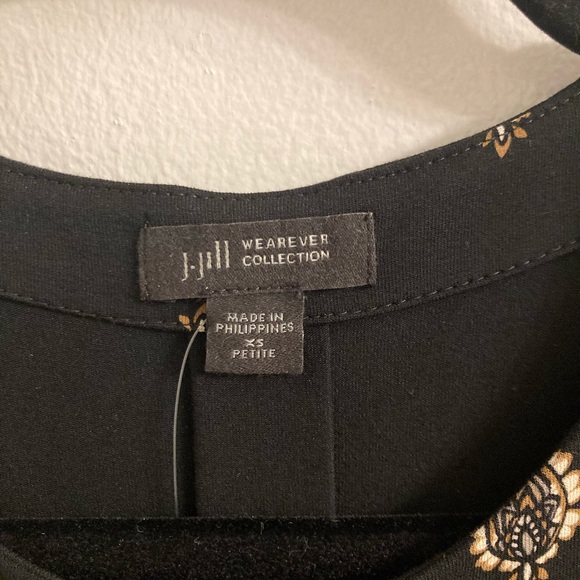 NWT J. Jill Wearever Collection Maxi Dress - XS Petite - Picture 3 of 5